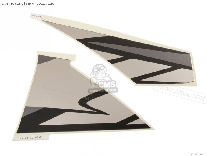 Yamaha GRAPHIC SET 1 1D22173L10 Yamaha GRAPHIC SET 1 1D22173L10