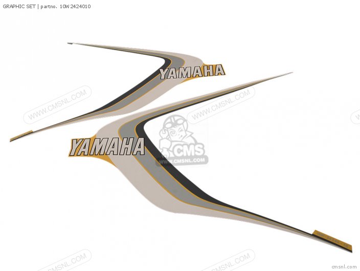 Yamaha GRAPHIC SET 10W2424010