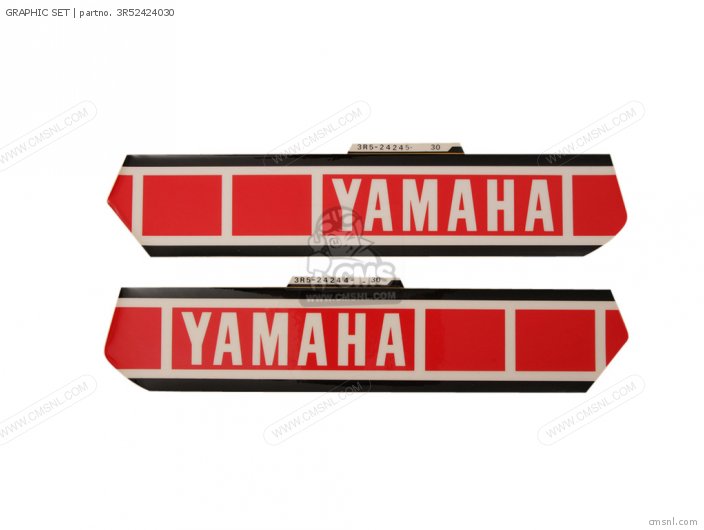 Yamaha GRAPHIC SET 3R52424030