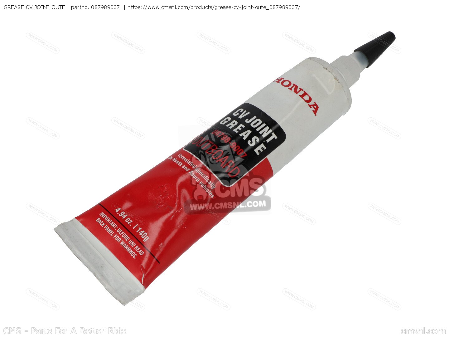 087989007 Grease Cv Joint Oute Honda buy the 087989007 at CMSNL