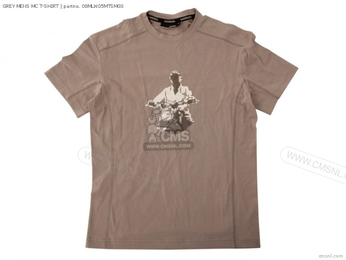 Grey Mens Mc T-shirt photo