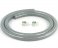 small image of GREY TRANSPARENT BREATHER HOSE D8MM 13 5MM X1000MM WITH BAND