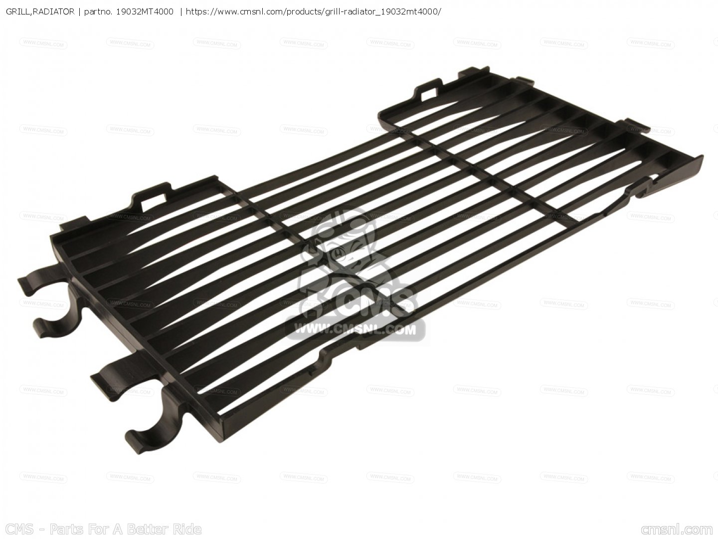 GRILL,RADIATOR for VFR750F 1992 (N) SPAIN - order at CMSNL