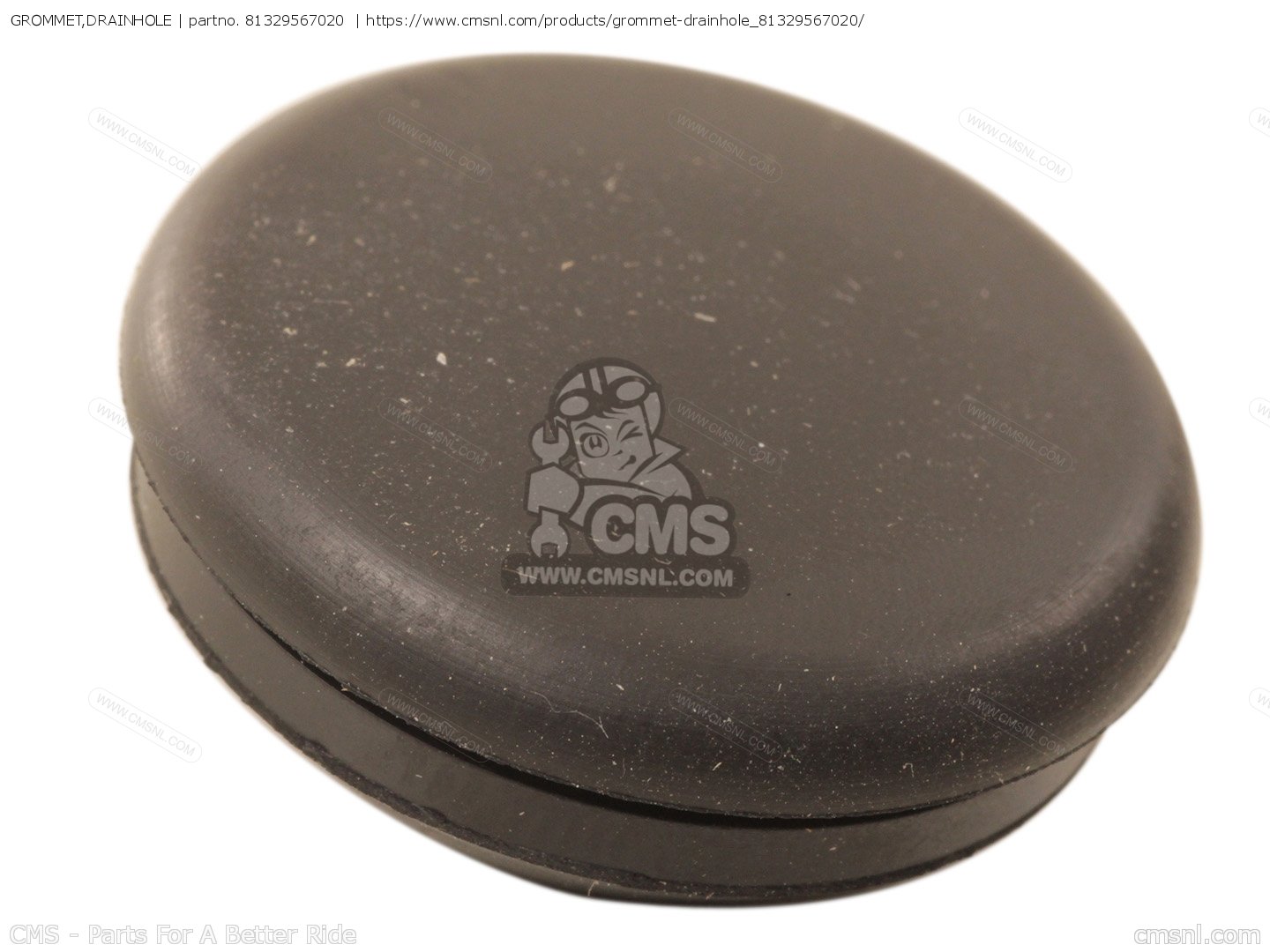 81329567020 Grommet,drainhole Honda buy the 81329567020 at CMSNL