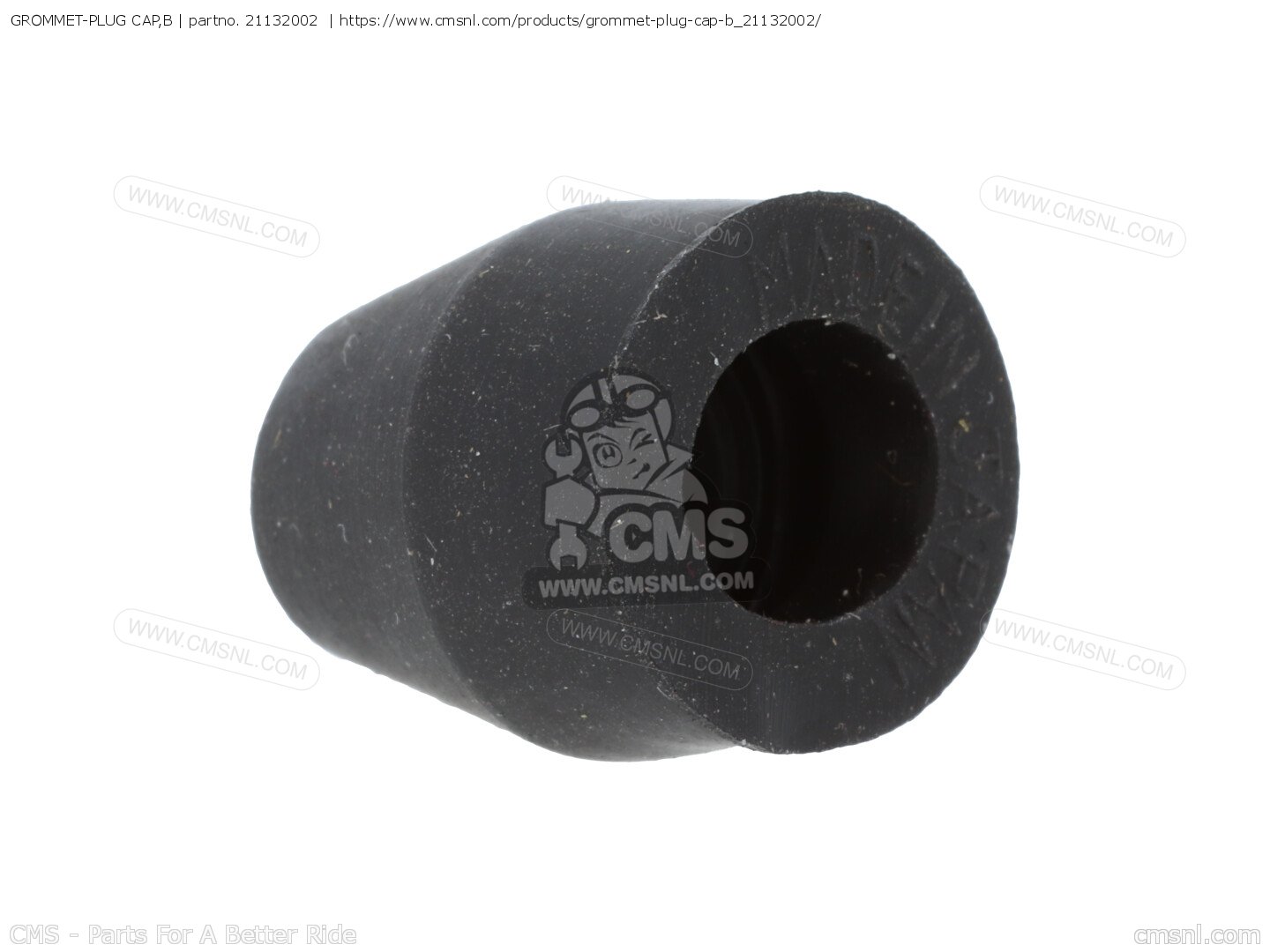 21132002: GROMMET-PLUG CAP,B Kawasaki - buy the 21132-002 at CMSNL