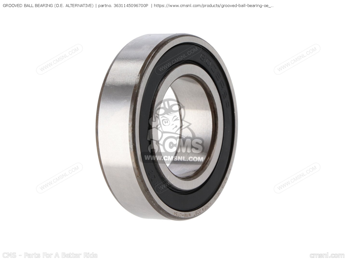 3631145096700P Grooved Ball Bearing (o.e. Alternative) Alternative