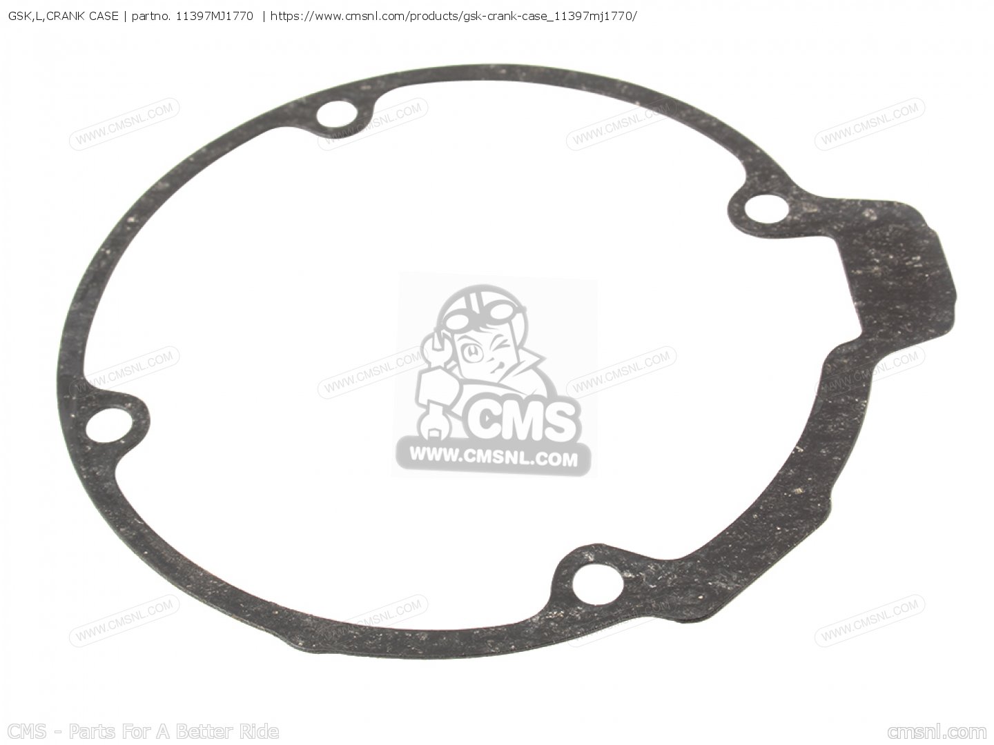 11397MJ1770: GSK,L,CRANK CASE Honda - buy the 11397-MJ1-770
