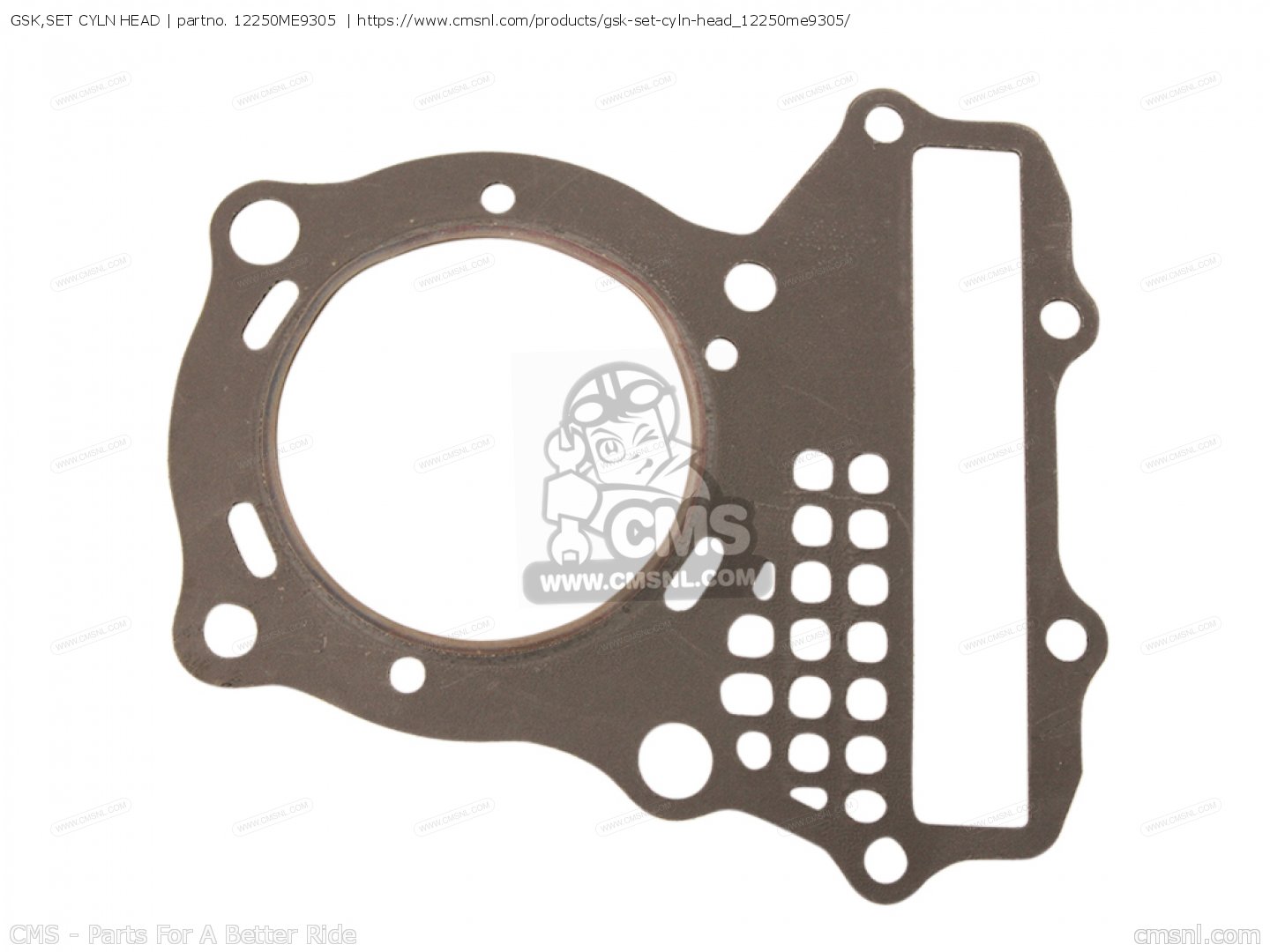 12250ME9305: Gsk,set Cyln Head (nas) Honda - Buy The 12250-ME9-305 At CMSNL