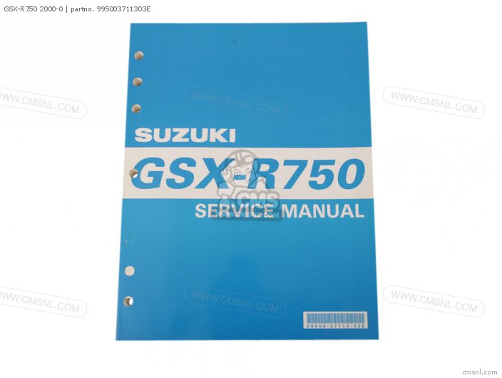 Suzuki GSX-R750 2000-0 995003711303E