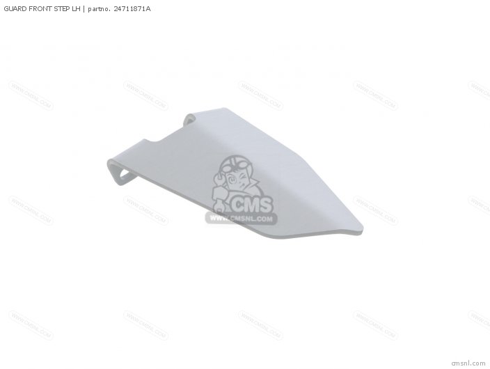 Ducati GUARD FRONT STEP LH 24711871A