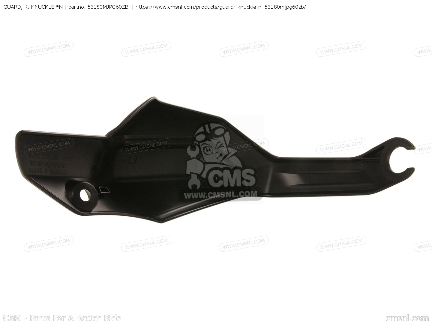 53180-MFP-JC1 レバーASSY. L.ハンドル HONDA（ホンダ