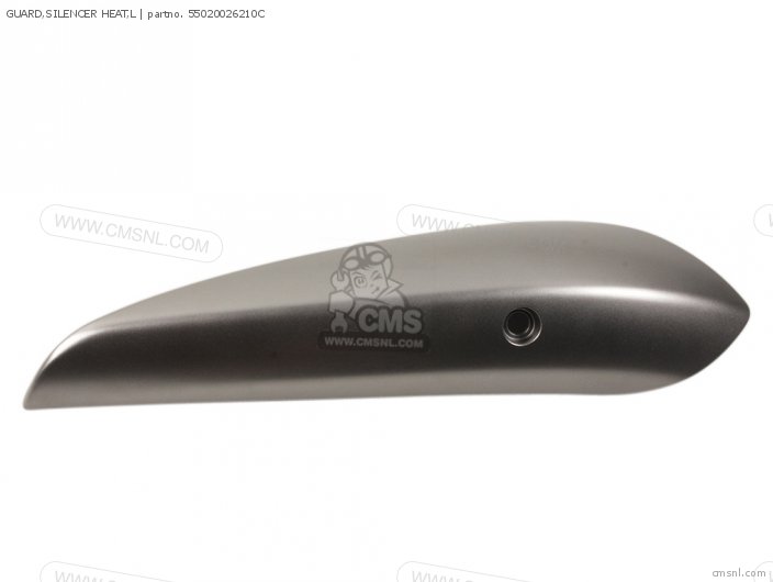 Kawasaki GUARD,SILENCER HEAT,L 55020026210C