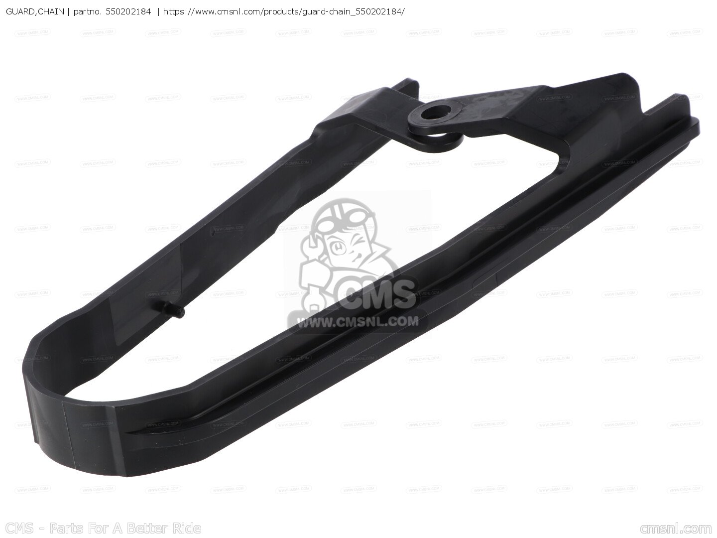 550202184: GUARD,CHAIN Kawasaki - buy the 55020-2184 at CMSNL