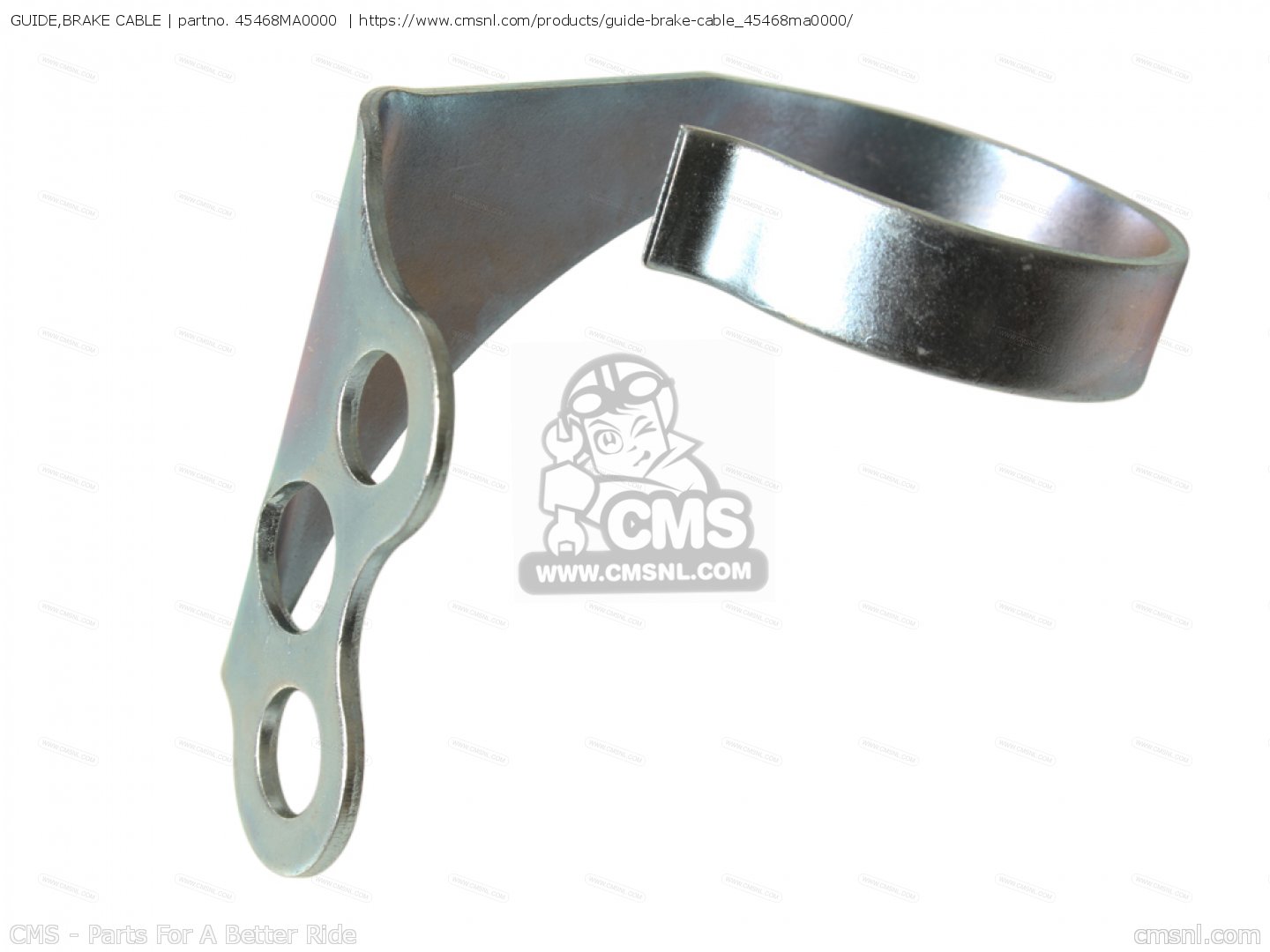 GUIDE,BRAKE CABLE for XR250R 1981 (B) order at CMSNL