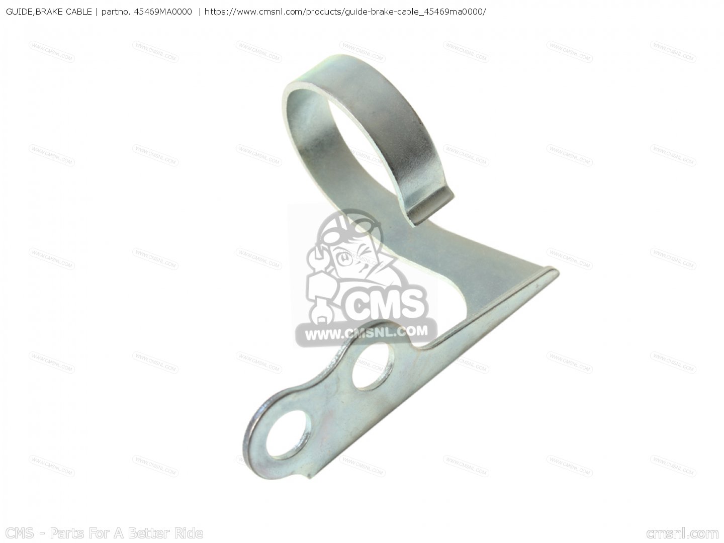 GUIDE,BRAKE CABLE for XR500R 1981 (B) order at CMSNL