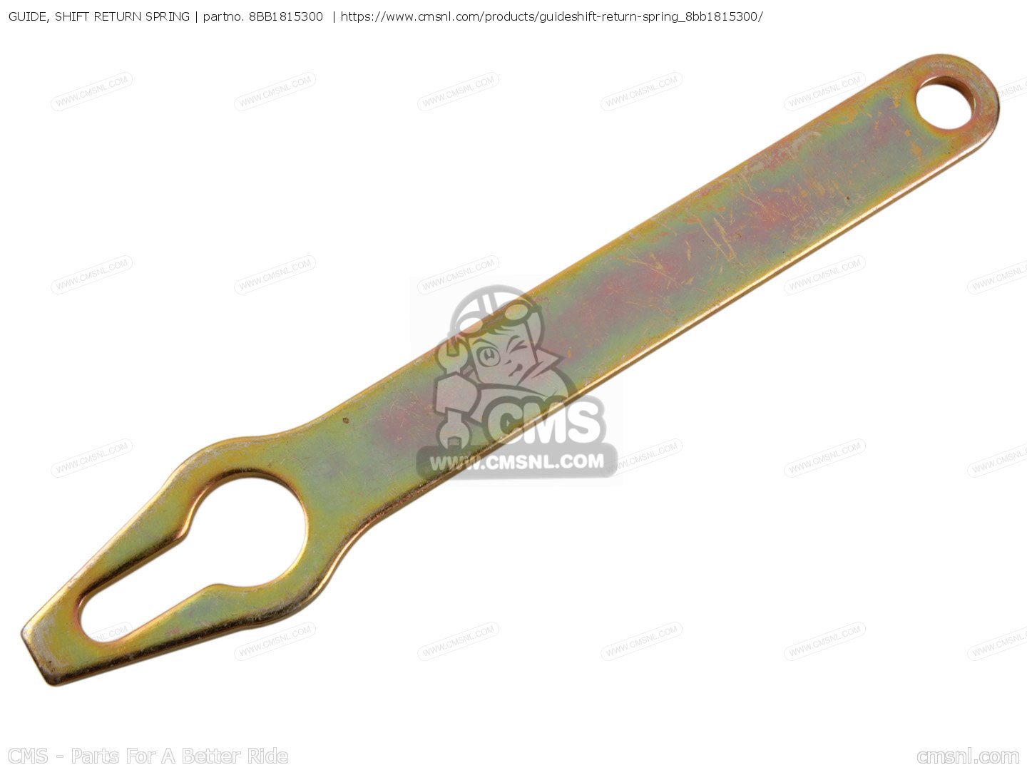 8BB1815300 Guide, Shift Return Spring Yamaha buy the 8BB1815300 at