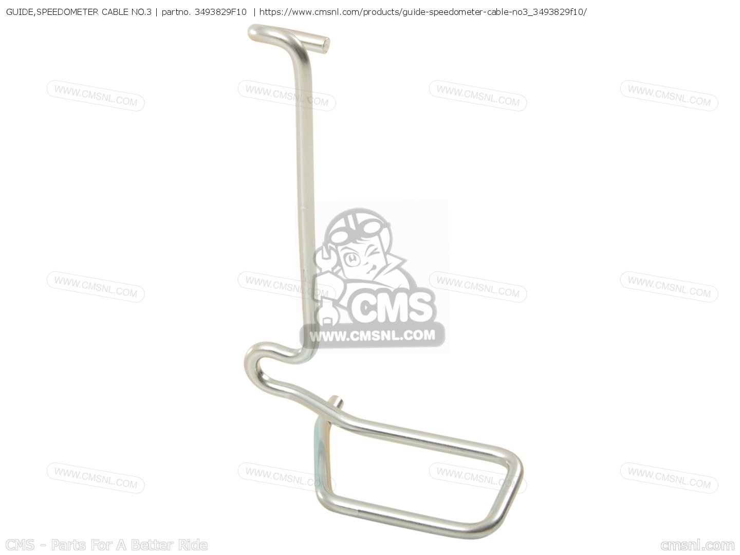 GUIDE,SPEEDOMETER CABLE NO.3 for DRZ400S 2008 (K8) USA (E03) DRZ400S