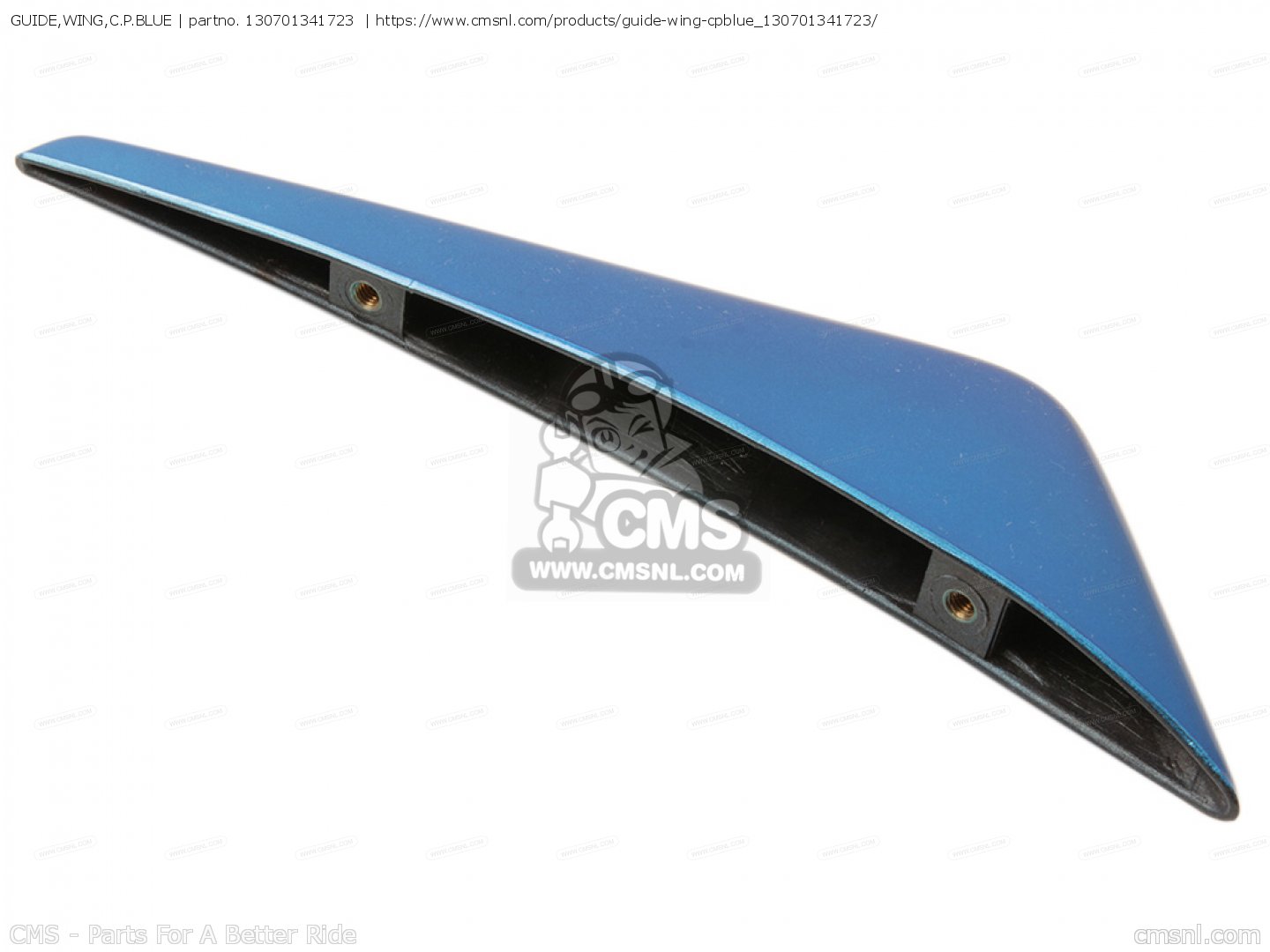 GUIDE,WING,C.P.BLUE for Kawasaki - order at CMSNL