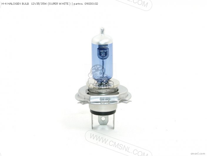 Takegawa H-4 HALOGEN BULB  12V35/35W (SUPER WHITE ) 09030102