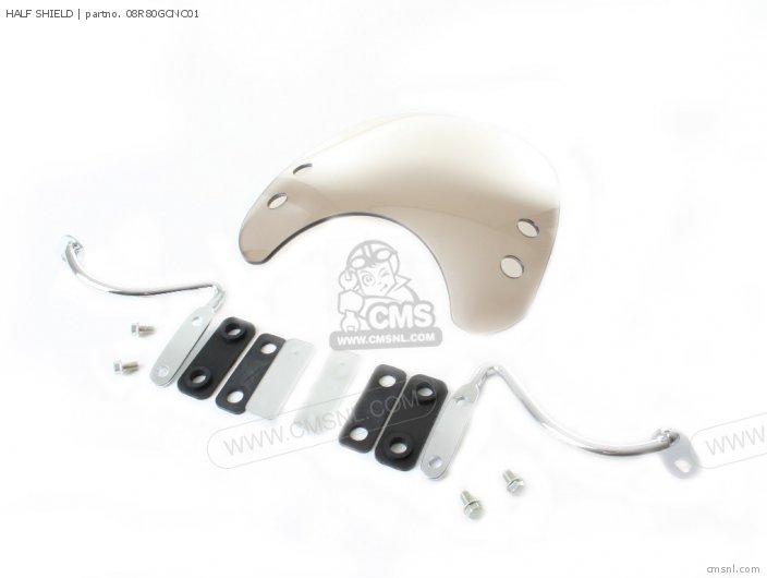 Shield Half Part HALF SHIELD for Honda - order at CMSNL