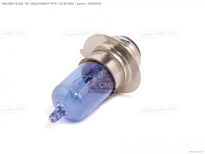 Takegawa HALOGEN BULB  TB7 (EQUIVALENT PH7) 12V35/35W 09030103