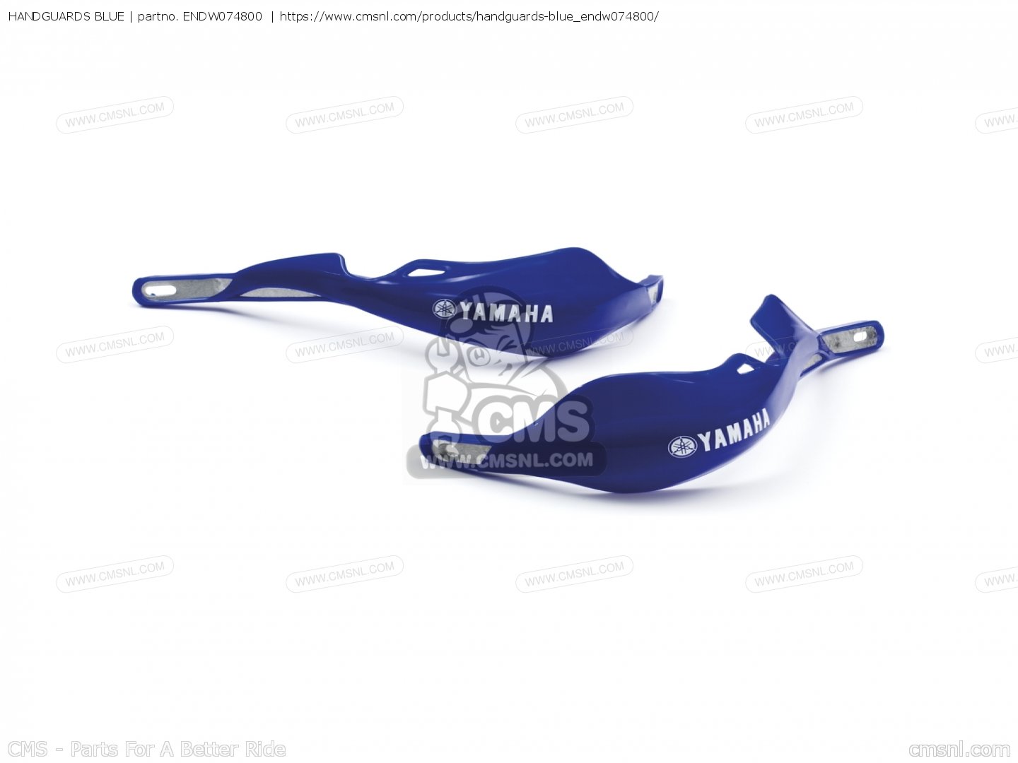 ENDW074800 Handguards Blue Yamaha buy the ENDW074800 at CMSNL