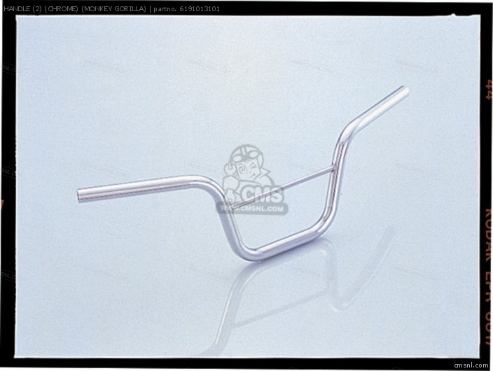 Kitaco HANDLE (2) (CHROME) (MONKEY GORILLA) 6191013101