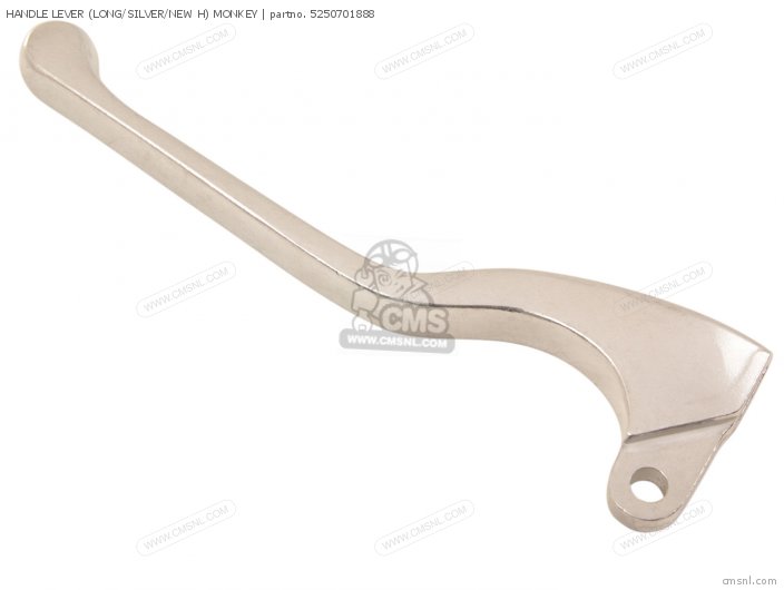 Kitaco HANDLE LEVER (LONG/SILVER/NEW H) MONKEY 5250701888