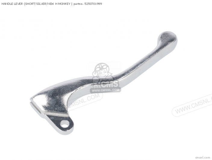 Kitaco HANDLE LEVER (SHORT/SILVER/NEW H MONKEY 5250701999