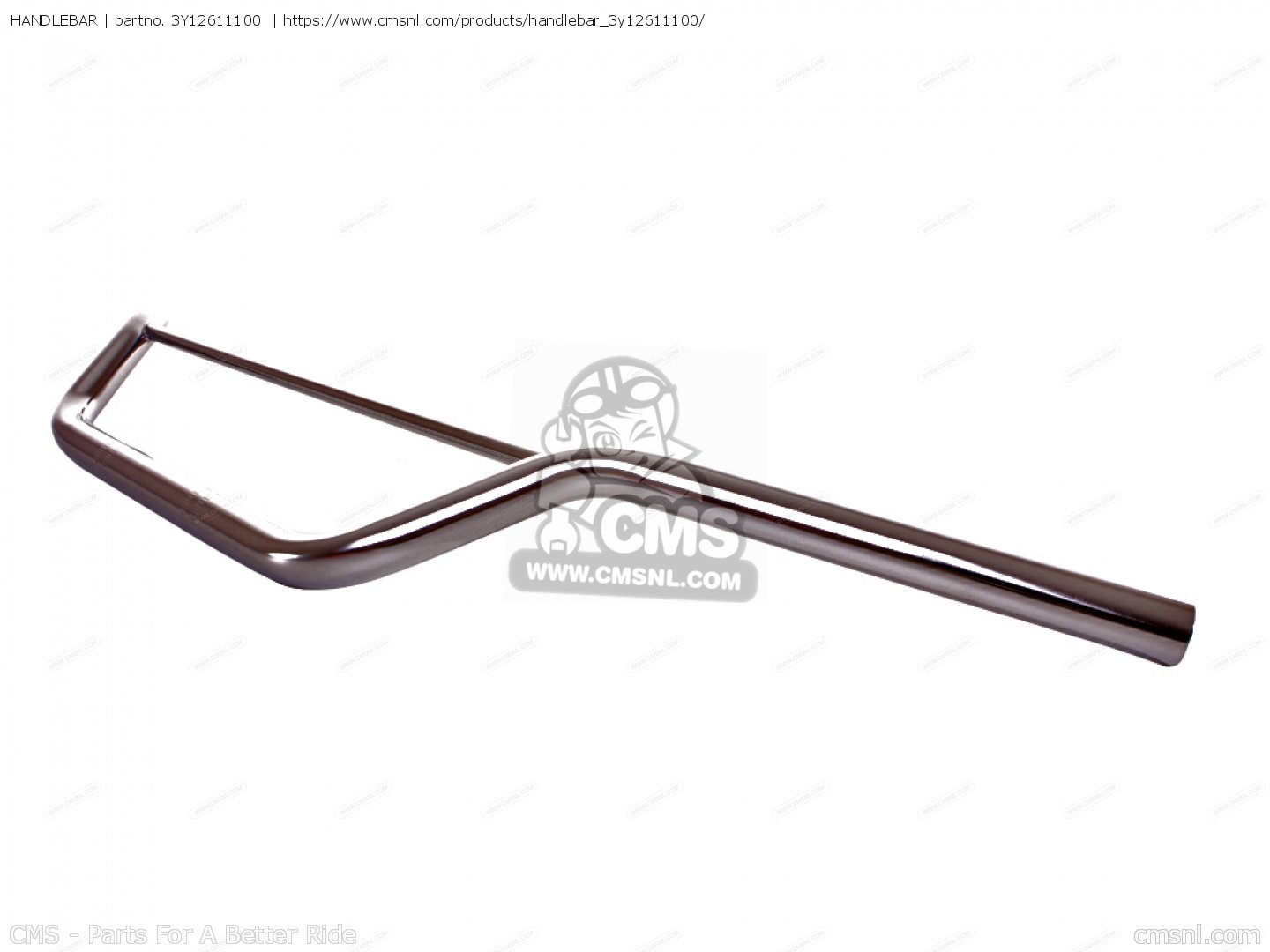 HANDLEBAR for XT250 1981 5G4 EUROPE 215G4300E1 order at CMSNL