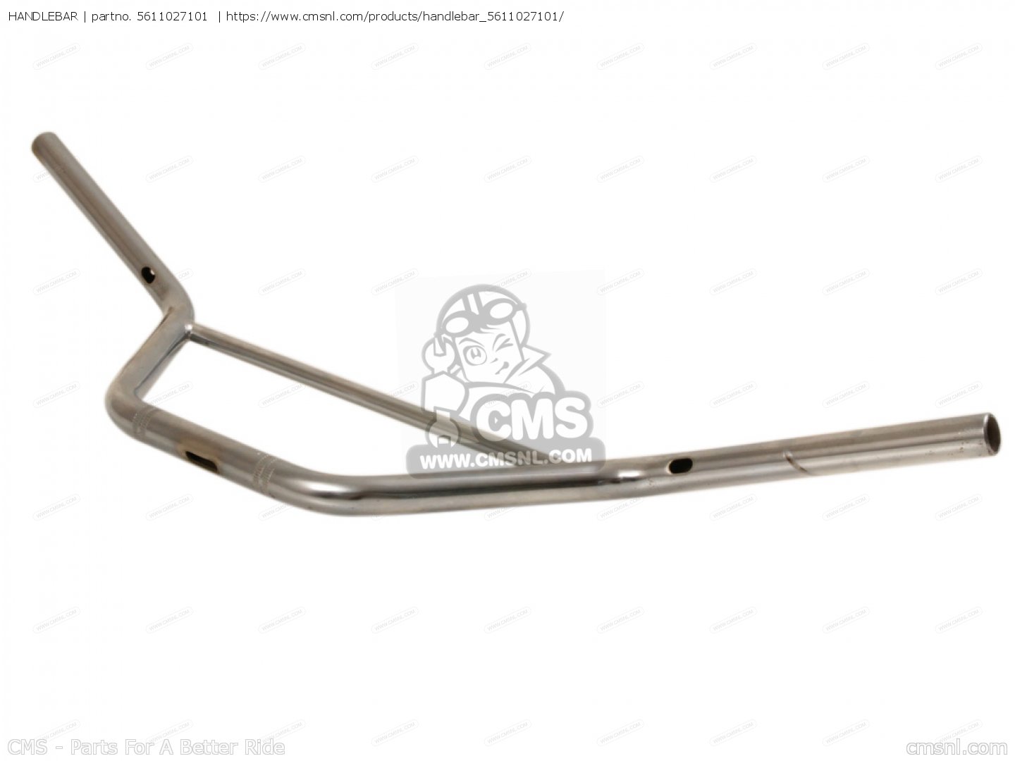 HANDLEBAR for RV90 1973 (K) USA (E03) - order at CMSNL