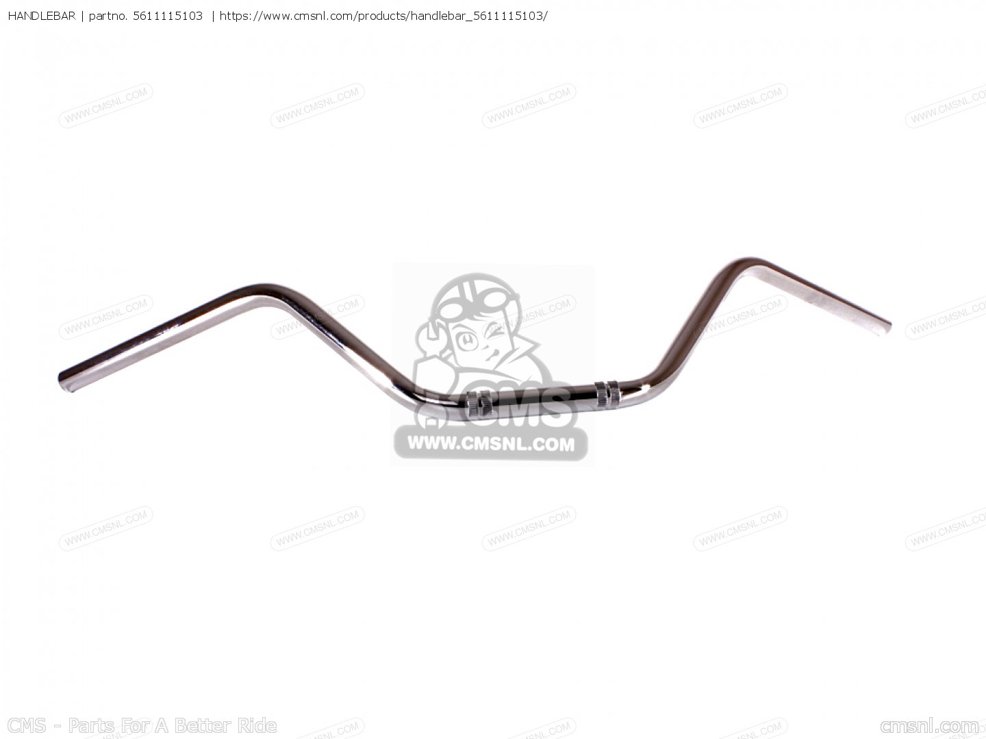 HANDLEBAR for T500 1971 1972 1973 1974 1975 (R) (J) (K) (L) (M