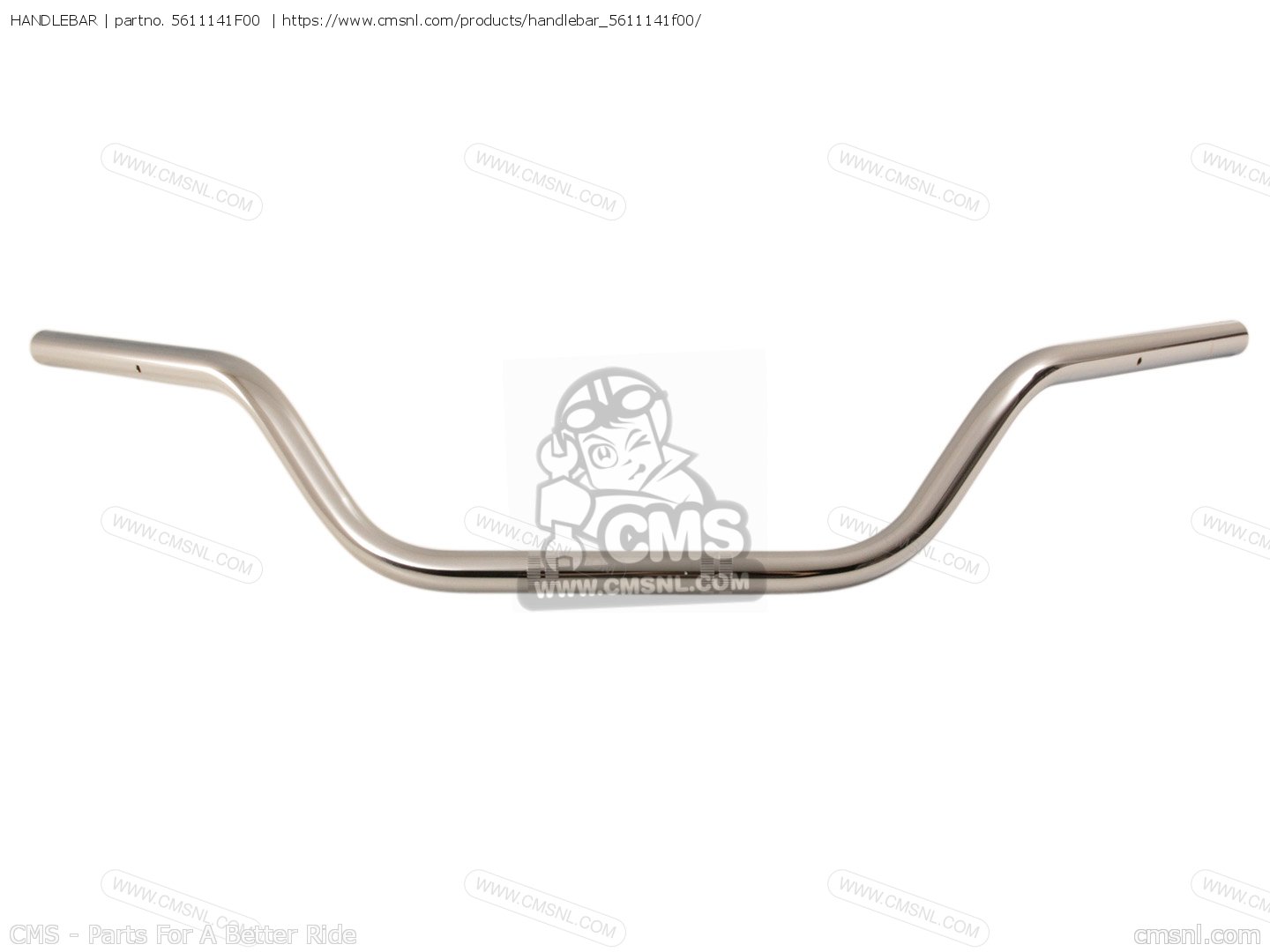 HANDLEBAR for VL800 VOLUSIA 2003 (K3) USA (E03) order at CMSNL