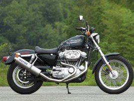 HARLEY XLH883/XLH1200 TITAN-OVAL FULL EXHAUST HARLEY XLH883/XLH1200 TITAN-OVAL FULL EXHAUST