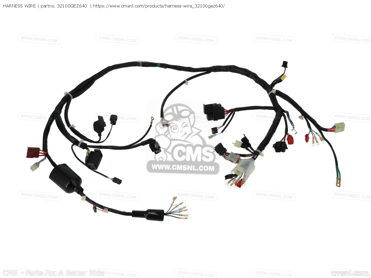 HARNESS WIRE for NPS50 ZOOMER 2005 (5) EUROPEAN DIRECT SALES KPH