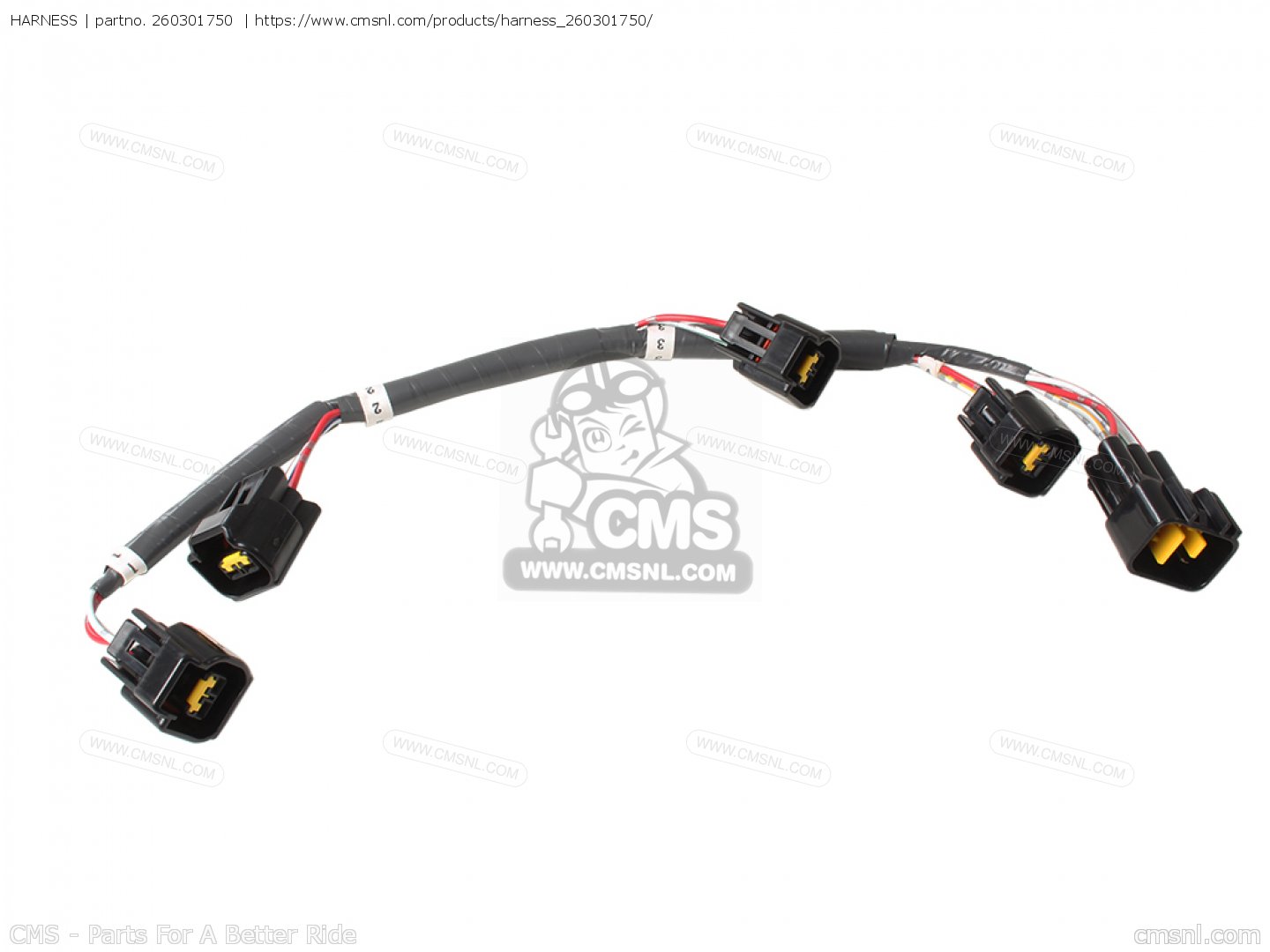 260301750 Harness,ignition Coil Kawasaki buy the 260301750 at CMSNL