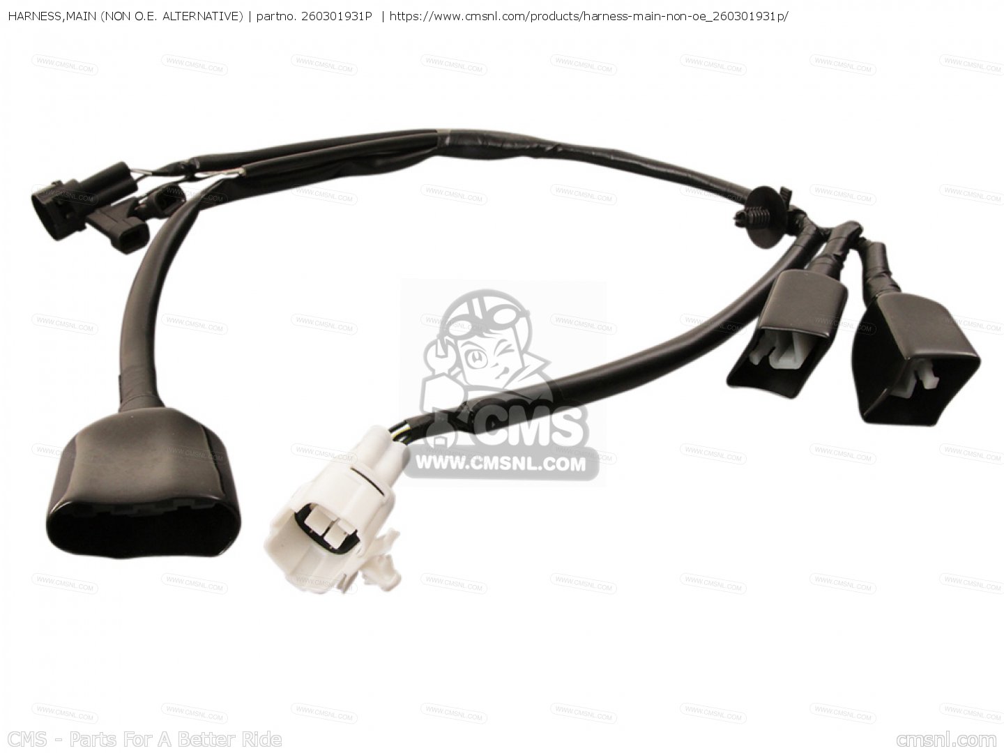 260301931P Harness,main Kawasaki buy the 260301931P at CMSNL