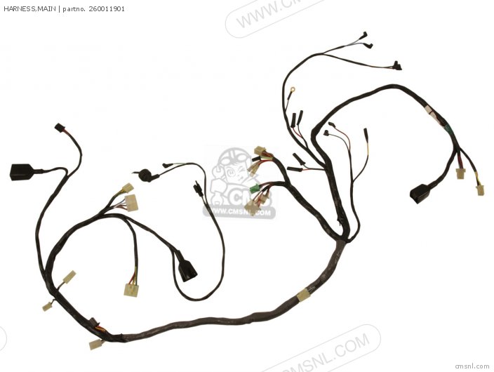 260011901 Harness,main Kawasaki buy the 260011901 at CMSNL