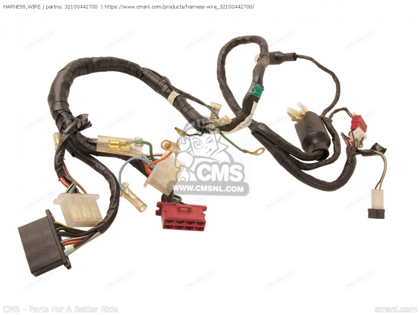 HARNESS,WIRE for CB250N 1980 (A) EUROPEAN DIRECT SALES - order at CMSNL