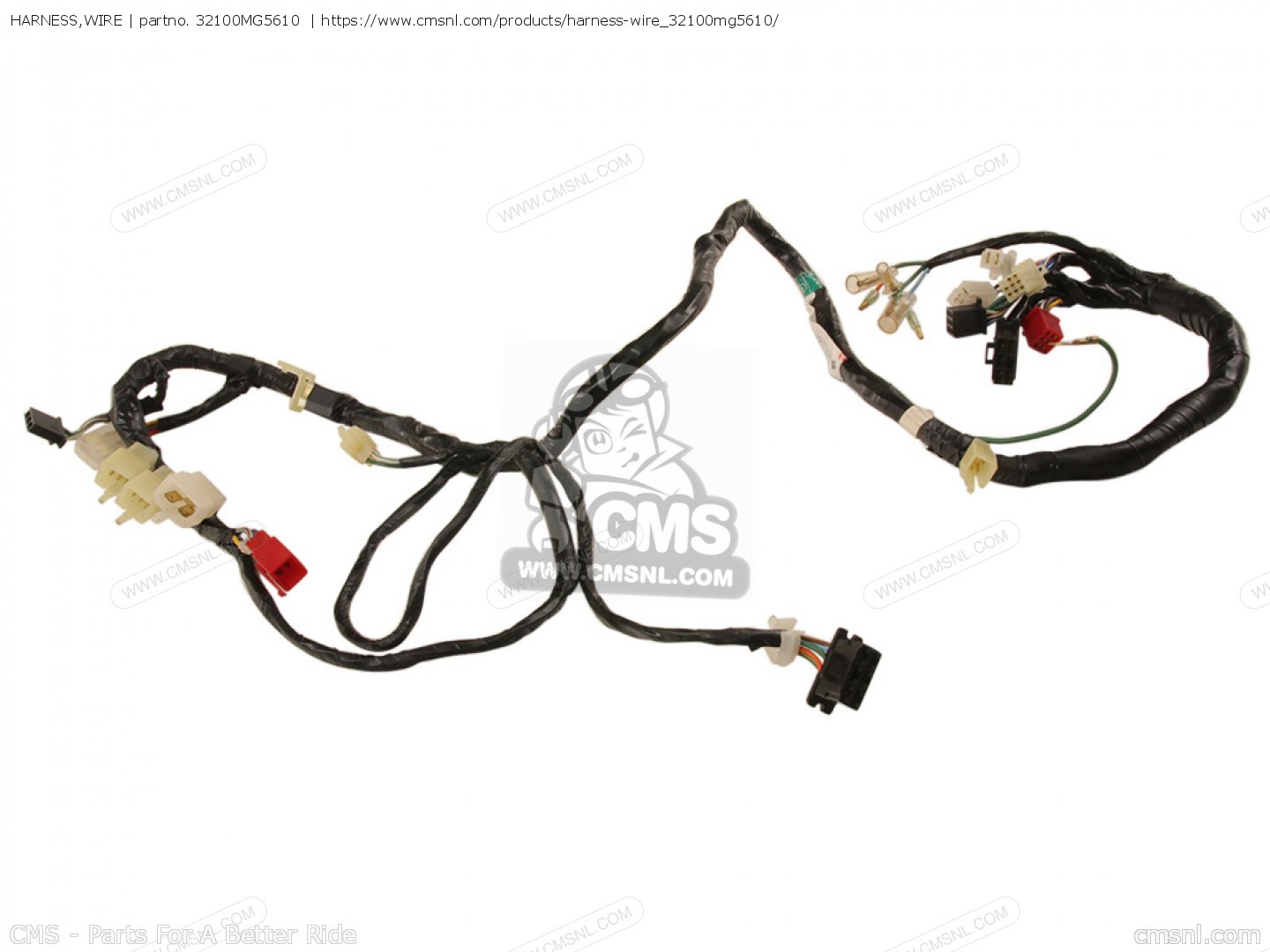 32100MG5610 Harness,wire Honda buy the 32100MG5610 at CMSNL