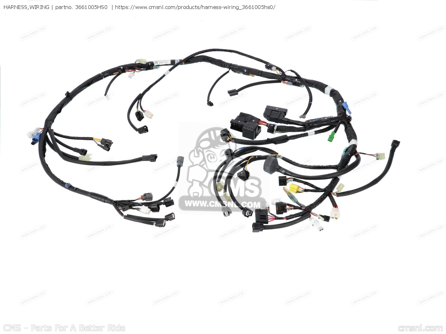 3661005HS0 Harness,wiring Suzuki buy the 3661005HS0 at CMSNL