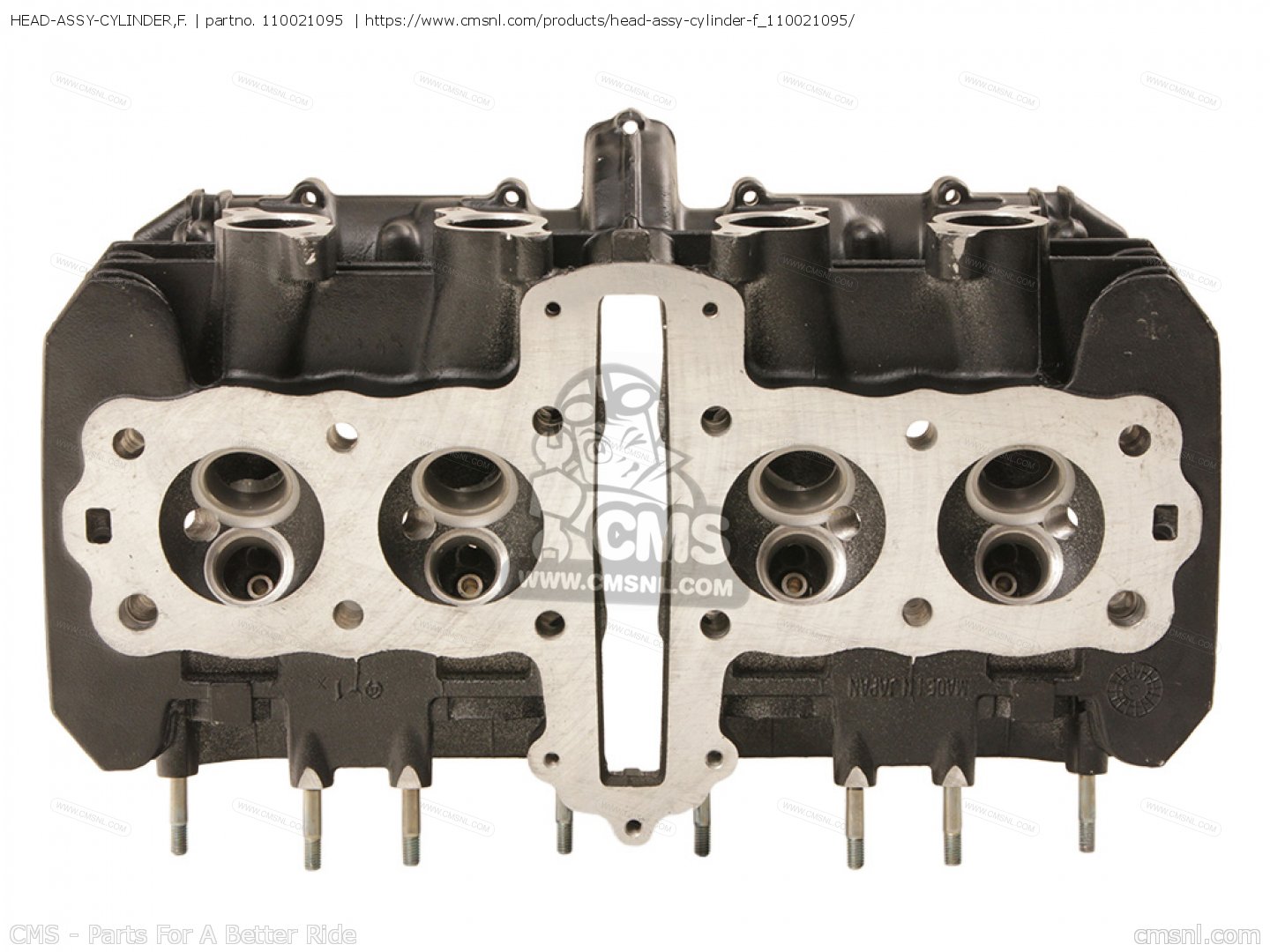 HEADASSYCYLINDER,F. for Z550G1 GT550 1983 EUROPE UK FR FG IT SD