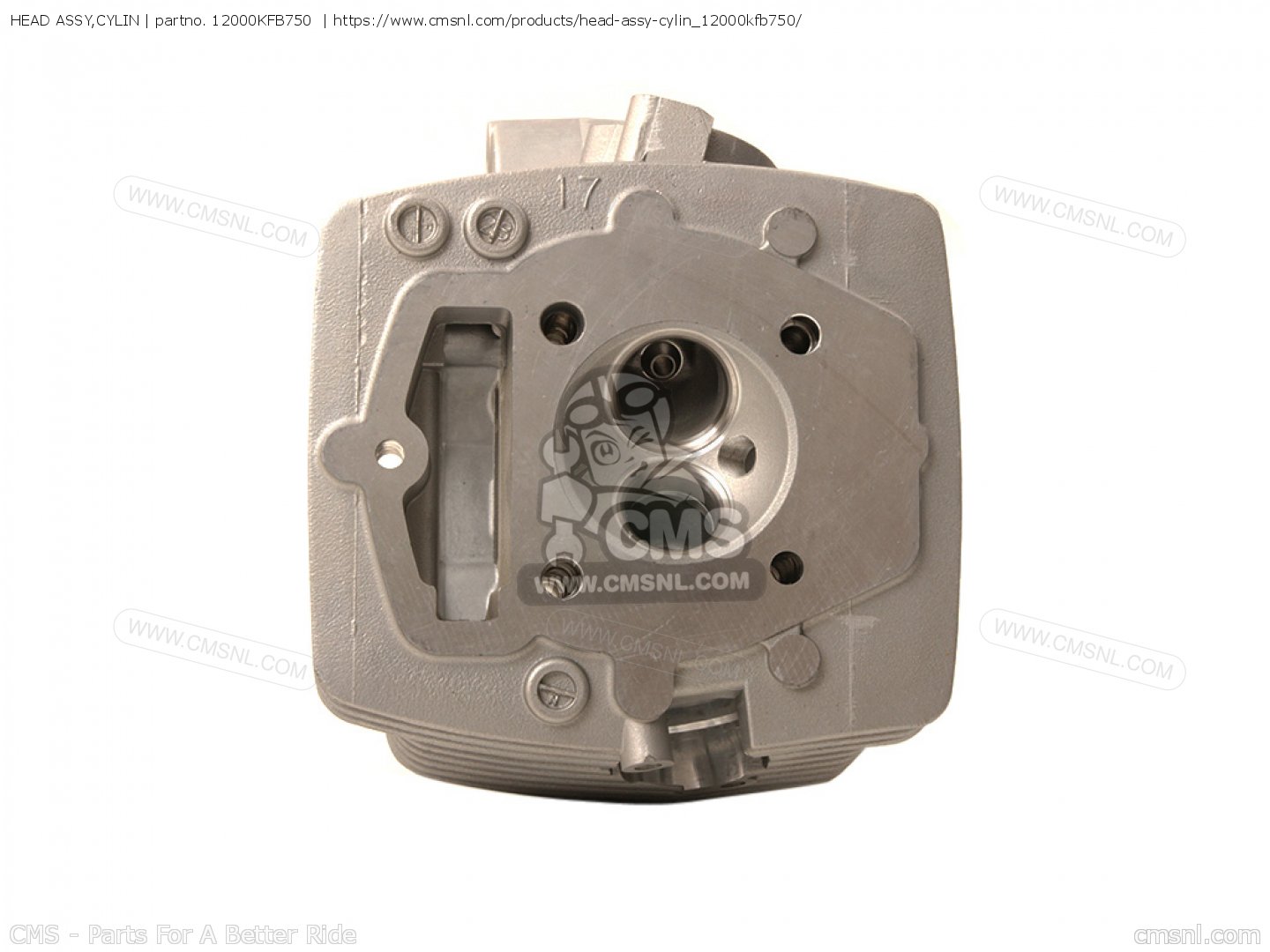 12000KFB750: Head Assy,cylin Honda - buy the 12000-KFB-750 at CMSNL