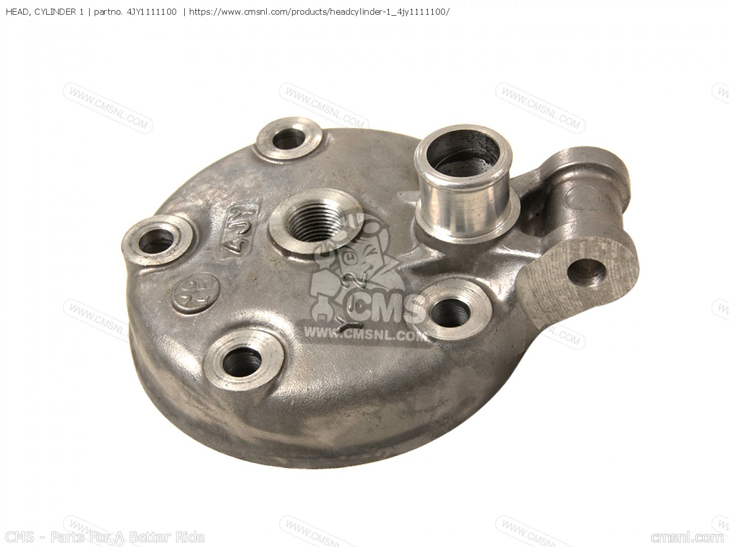 4JY1111100: HEAD, CYLINDER 1 Yamaha - buy the 4JY-11111-00