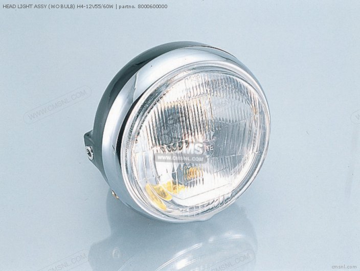 Kitaco HEAD LIGHT ASSY (WO BULB) H4-12V55/60W 8000600000