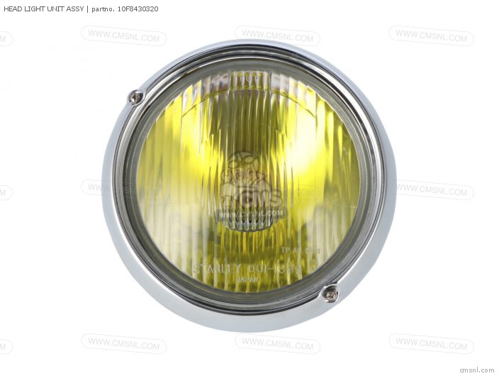 Yamaha HEAD LIGHT UNIT ASSY 10F8430320