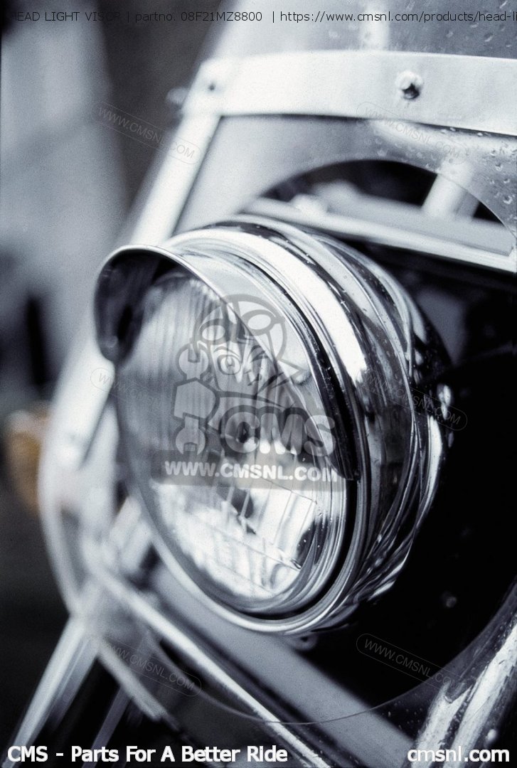 08F21MZ8800：HEAD LIGHT VISOR Honda - CMSNLで08F21-MZ8-800を