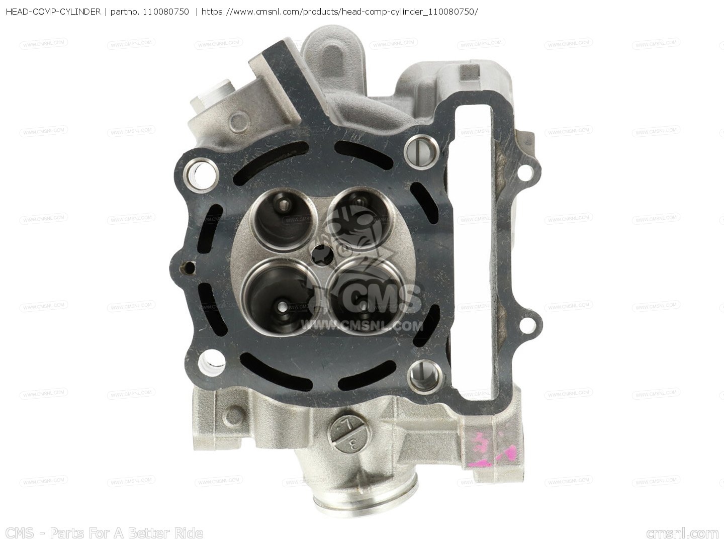 110080750: HEAD-COMP-CYLINDER Kawasaki - buy the 11008-0750