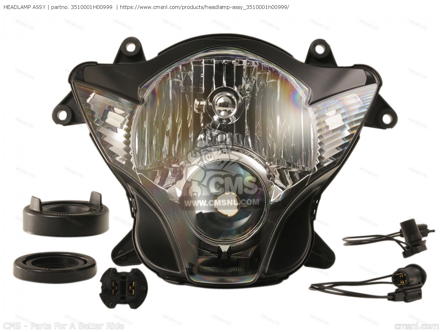 HEADLAMP ASSY for GSXR600 2006 (K6) USA (E03) - order at CMSNL