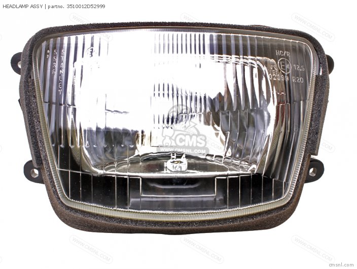 Suzuki HEADLAMP ASSY 3510012D52999 Suzuki HEADLAMP ASSY 3510012D52999